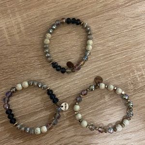 Set of 3 Erimish bracelets